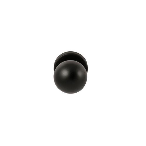 Voordeurknop Sfera 50mm. - puurzwart, Doe-het-zelf en Verbouw, Hang- en Sluitwerk, Nieuw, Verzenden
