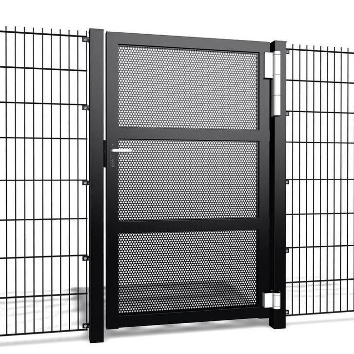 Hekwerk Pro Enkele poort Polkadot R10 b250 x h180cm, Tuin en Terras, Schuttingen, Nieuw, Ophalen of Verzenden