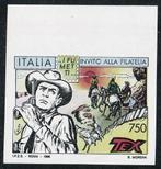 Italië 1996 - TEX ongeperforeerd, bladrand. Prachtige en, Gestempeld