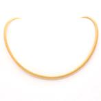 18 karaat gouden kabel collier | 42 cm