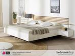 2-persoonsbed Lamelle - Modern - 160x200 of 180x200 - SALE, Overige materialen, Verzenden, Wit, 200 cm