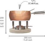 2dekans | Boska Fondueset Koper - Kaas fondue - voor 1300, Ophalen of Verzenden, Zo goed als nieuw