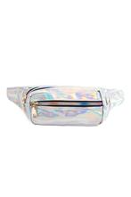 Klein Holografisch Heuptasje Zilver Rechthoek Fanny Pack Twe, Ophalen of Verzenden, Nieuw, Overige kleuren, Overige typen
