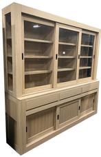 Buffetkast eiken- eiken Enschede 240cm, Ophalen of Verzenden, Nieuw