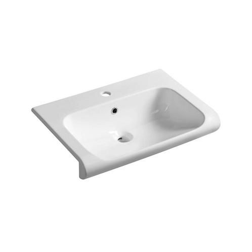 Wastafel Semi Inbouw Sapho Inka Rechthoekig 60x40 cm, Doe-het-zelf en Verbouw, Sanitair, Overige typen, Nieuw, Ophalen of Verzenden