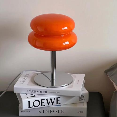 Italiaanse Bauhaus Design Glazen Tafellamp | Designer Lamp, Huis en Inrichting, Lampen | Tafellampen, Nieuw, Glas, Minder dan 50 cm