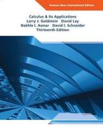Calculus & Its Applications: Pearson  International Edition, Boeken, Verzenden, Nieuw
