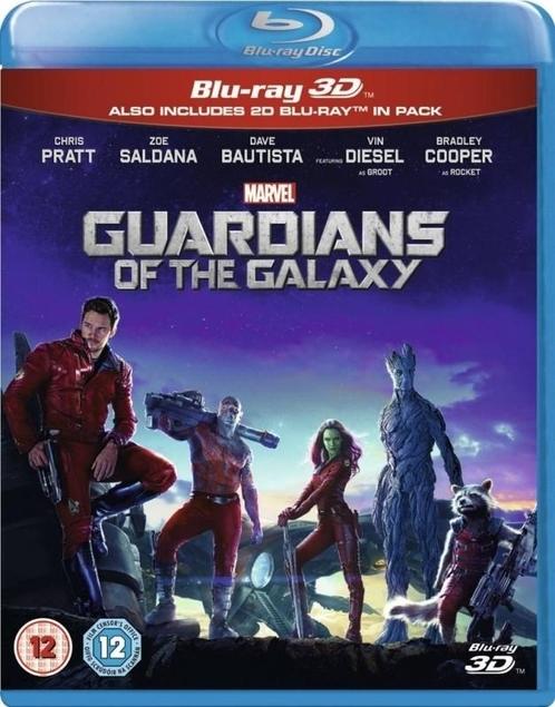 Guardians of the Galaxy 3D (3D & 2D Blu-ray) (Blu-ray), Cd's en Dvd's, Blu-ray, Gebruikt, Verzenden
