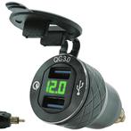 ProRide USB Lader Motor met Voltmeter - Din Hella - QC3.0 -, Doe-het-zelf en Verbouw, Elektra en Kabels, Verzenden, Nieuw