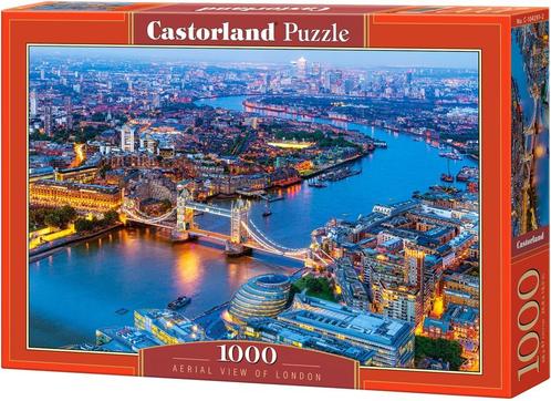 Aerial View of London Puzzel (1000 stukjes) | Castorland -, Hobby en Vrije tijd, Denksport en Puzzels, Nieuw, Verzenden
