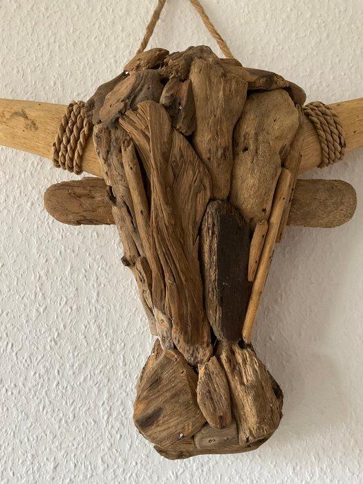 Kop van een buffel - Toraja - Indonesië (Zonder, Antiek en Kunst, Kunst | Niet-Westerse kunst