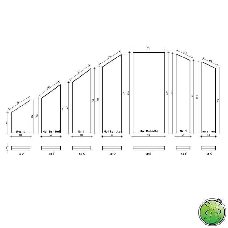 Uniek project Euromast (KJH Euromast), Huis en Inrichting, Woonaccessoires | Spiegels, Rechthoekig, Nieuw, Ophalen of Verzenden
