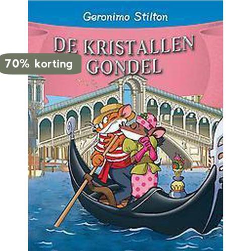De kristallen gondel / Geronimo Stilton / 53 9789077826065, Boeken, Kinderboeken | Jeugd | onder 10 jaar, Zo goed als nieuw, Verzenden