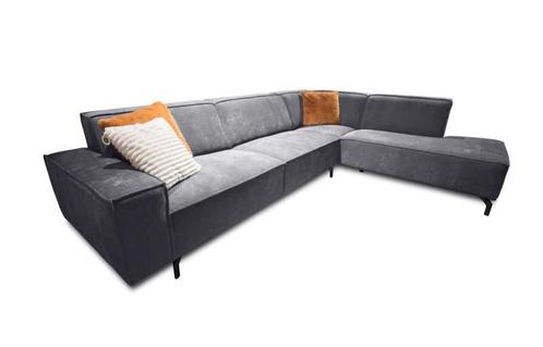 Hoekbank Heerlen - hoekbanken - Grijs, Huis en Inrichting, Banken | Sofa's en Chaises Longues, Nieuw, Stof