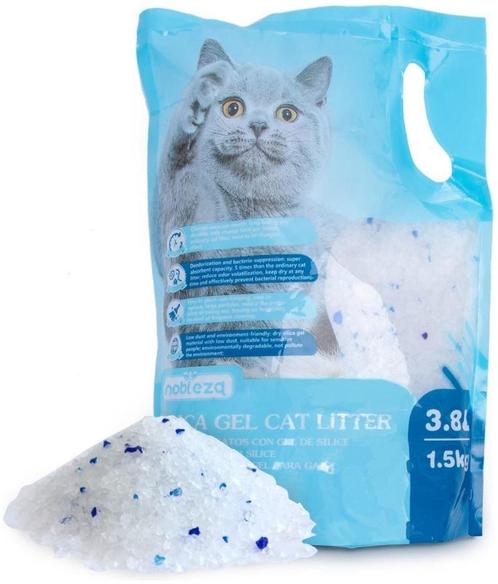 Kattenbakvulling Silica gel 3,8 liter, Dieren en Toebehoren, Kattenbakken, Nieuw, Ophalen of Verzenden
