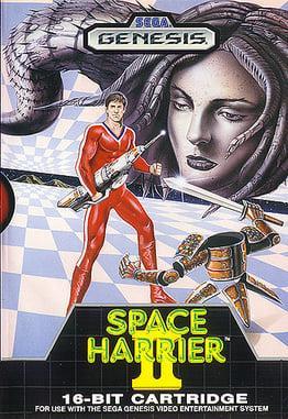 Space Harrier II - Sega Genesis - NTSC (Losse Cassette), Spelcomputers en Games, Games | Sega, Zo goed als nieuw, Ophalen of Verzenden