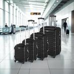 Kofferset 4-delig met harde schaal - zwart, Verzenden, Nieuw