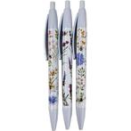 Pennenset van 3 - Bloemen - Nectar Meadows - Gerecycled ABS, Diversen, Schrijfwaren, Nieuw, Ophalen of Verzenden