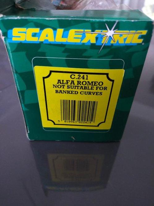 Scalextric - Modelauto - Alfa Romeo, Hobby en Vrije tijd, Modelauto's | 1:5 tot 1:12