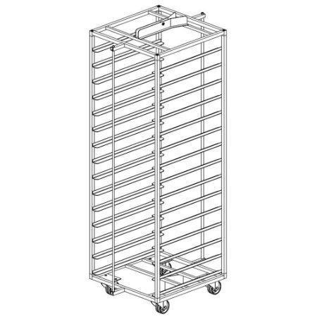 RVS wagen | voor de oven bakkerij en banketbakkerij, Zakelijke goederen, Horeca | Keukenapparatuur, Nieuw in verpakking, Ovens, Magnetrons en Steamers