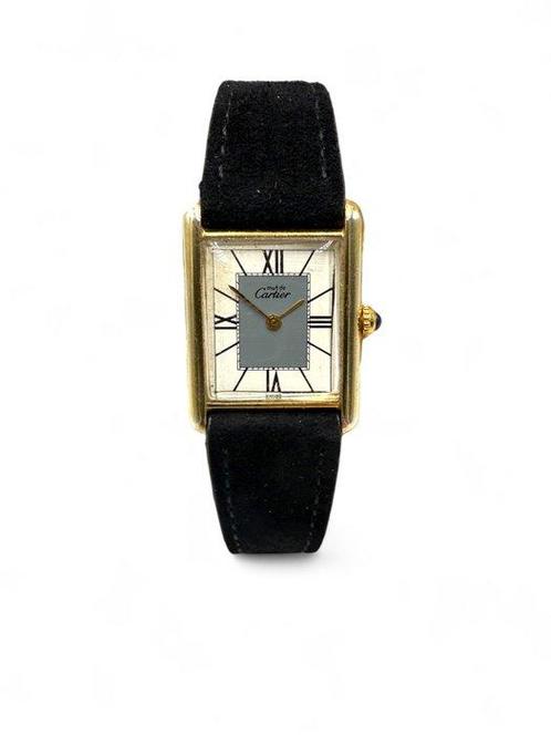 Cartier - Tank Must de Cartier - 590005 - Unisex - 1980-1989, Sieraden, Tassen en Uiterlijk, Horloges | Heren