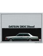 1981 DATSUN 280C DIESEL BROCHURE NEDERLANDS, Nieuw, Author