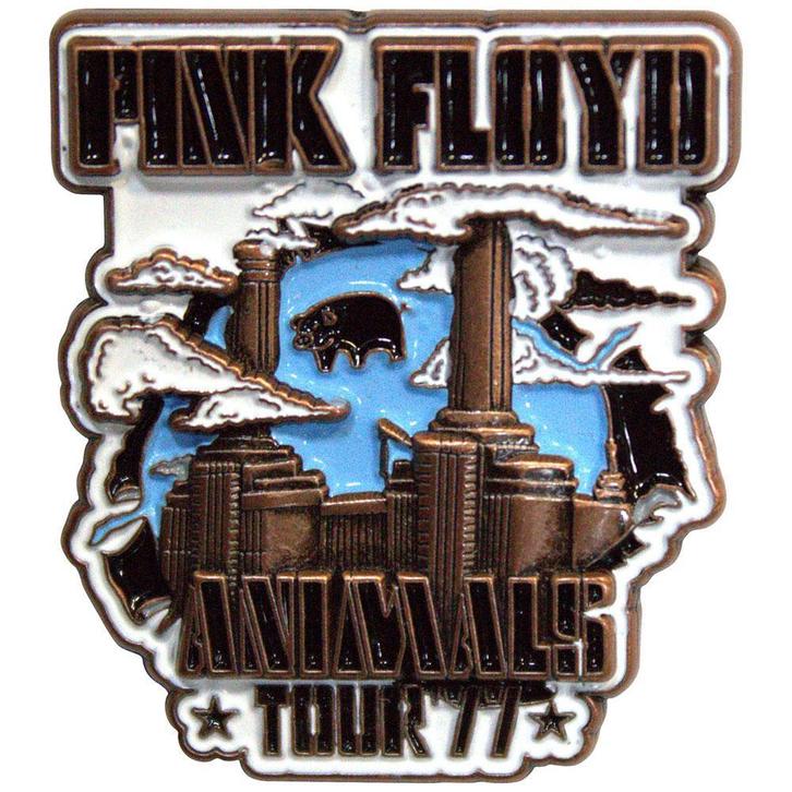 Pink Floyd - Animals Tour 77 - Pin officiële merchandise, Verzamelen, Muziek, Artiesten en Beroemdheden, Kleding, Nieuw, Ophalen of Verzenden