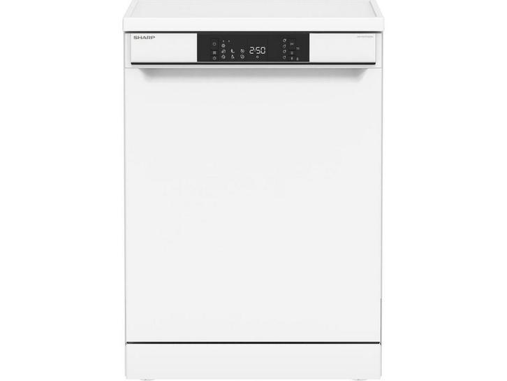 Sharp QWNA1FF45DWEU - Vrijstaande vaatwasser - 16 couverts -, Witgoed en Apparatuur, Vaatwasmachines, Zo goed als nieuw, Verzenden