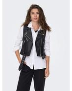 Only Imitatieleren gilet ONLVERA FAUX LEATHER WAISTCOAT, Kleding | Dames, Verzenden, Nieuw