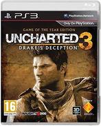 Uncharted 3 Drakes Deception-GOTY Edition (PlayStation 3), Ophalen of Verzenden, Zo goed als nieuw
