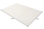 Design Vloerkleed WOL 240x160cm lichtbeige gemaakt van wol -, Ophalen of Verzenden, Nieuw