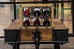 KitchenCraft Industrial Kitchen Wijnrek - Flessenrek Voor 6, Huis en Inrichting, Woonaccessoires | Overige, Verzenden, Nieuw