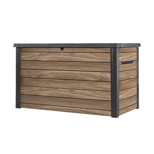 Keter Signature opbergbox 870 liter oak, Tuin en Terras, Tuinmeubel-accessoires, Verzenden