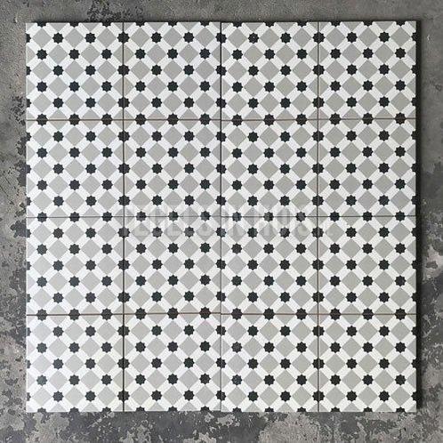 Vloertegel / wandtegel henley grey 45x45 cm  4 in 1 tegel, Doe-het-zelf en Verbouw, Tegels, Vloertegels, Nieuw, 10 m² of meer