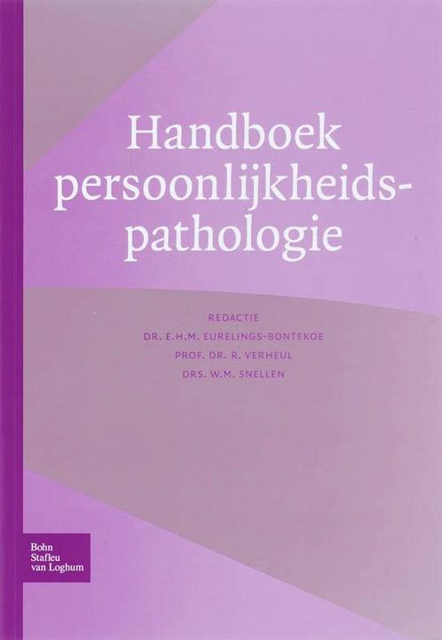 Handboek persoonlijkheidspathologie druk 1 9789031346608, Boeken, Schoolboeken, Zo goed als nieuw, Verzenden