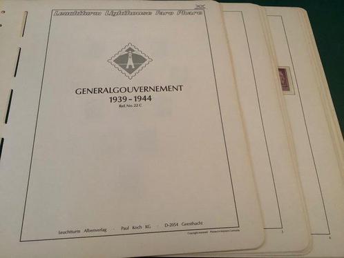 Generaal-gouvernement 1939/1944 - Volledige verzameling, Postzegels en Munten, Postzegels | Europa | Duitsland