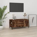 vidaXL Tv-meubel 102x44,5x50 cm bewerkt hout gerookt, 100 tot 150 cm, Verzenden, Nieuw, Minder dan 100 cm