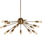 Herstal - Herstal Group - Plafondlamp - Mir Satin Brass -, Antiek en Kunst, Antiek | Lampen