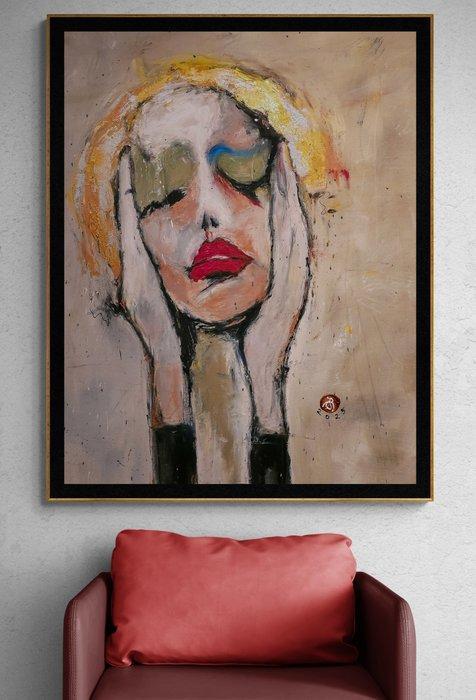 Arvydas Gaiciunas (Retne) - Ve N-4 (XL) – Abstract, Antiek en Kunst, Kunst | Schilderijen | Modern
