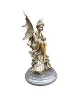 Beeld, Large Bronze Fairy - 37 cm - Brons, Marmer, Antiek en Kunst, Kunst | Designobjecten