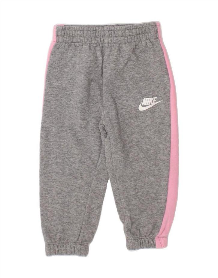 NIKE Baby Girls Joggers Tracksuit Trousers 18-24 Months Grey, Kleding | Dames, Broeken en Pantalons, Verzenden