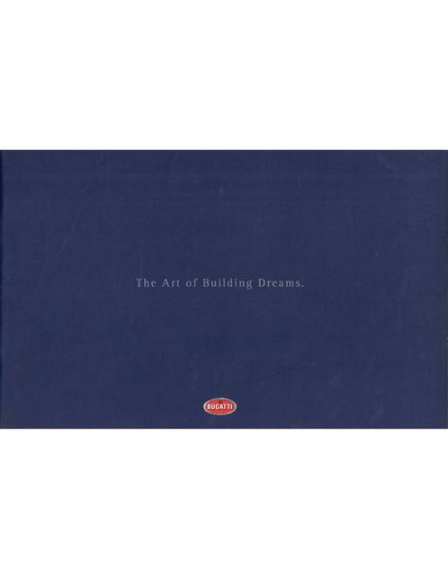 2002 BUGATTI PROGRAMMA BROCHURE ENGELS, Boeken, Auto's | Folders en Tijdschriften