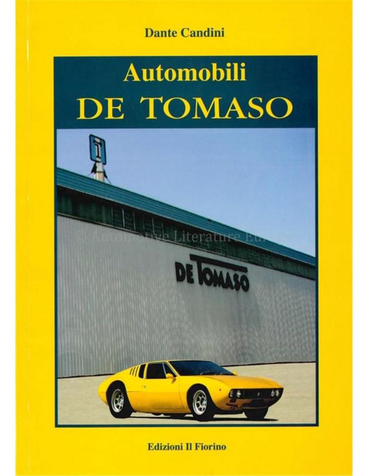 AUTOMOBILI DE TOMASO, Boeken, Auto's | Boeken