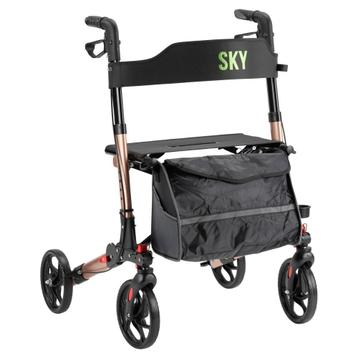 Sky lichtgewicht rollator - Champagne beschikbaar voor biedingen