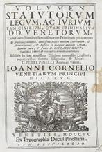Griffi - Statuta Veneta - 1709