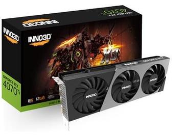 [Nieuw] INNO3D GeForce RTX 4070 Ti X3 (DLSS 3) beschikbaar voor biedingen