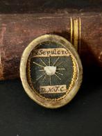 Reliekhouder - Messing - 1850-1900 - Graf van Jezus, Antiek en Kunst