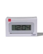 HEMA Wekker digitaal van €19.49 voor €13.64 sale, Verzenden, Nieuw, Wit