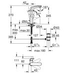 Wastafelkraan Grohe Wave New L-size met Waste Chroom, Ophalen of Verzenden, Nieuw