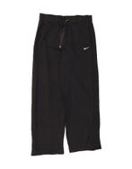 NIKE Womens Tracksuit Trousers UK 12 Medium  Black Polyester, Kleding | Dames, Verzenden, Nieuw